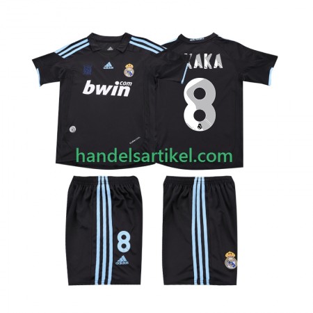 Real Madrid KAKA 8 2009 2010 Retro Kinder Auswärts Trikotsatz Kurzarm